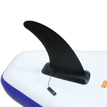 Водни спортове Дъска за сърф с висока гребло, Плъзгаща се централна перка, найлонов надуваем перка за сърфиране