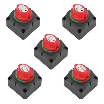 Главен прекъсвач с 5-кратно 3-позиционни клавишни превключватели разъединителем, бутона за прекъсване на захранването на батерията В 12-60