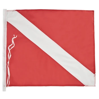 Гмуркане Надуваем Шамандура Флаг Подводен риболов на Плувка, Гмуркане Флаг Гмуркане Сигнал Гаф за лодки Флаг