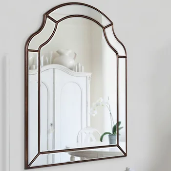 Декоративни Огледала За Хола Естетичен Реколта Големи Антикварни Скандинавските Декоративни Стенни Огледала Specchi Decorativi Украса на стаята