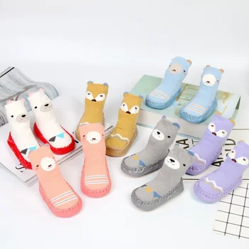 Детски полусапожки, пролетно-есенна памучен утепленная обувки за новородено, детски обувки, детски полусапожки