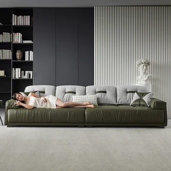 Ергономичен Дизайн на Голям диван за хол Необичаен Банкетна Диван с оригиналната тапицерия Дизайнерски Евтини Диван Para Sala Мебели за дома