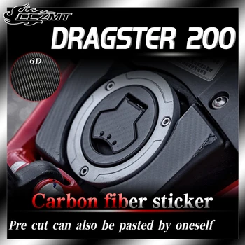 За ITALJET Dragster 200 етикети 6D защитни стикери от карбон етикети на лента за тялото декоративни промяна