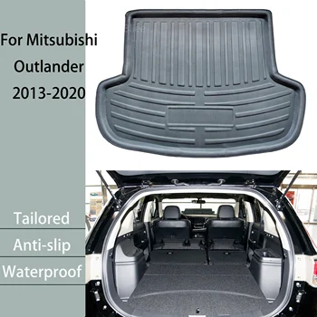 За Mitsubishi Outlander 2013 2014 2015-2018 2019 2020 Авто Подложка За Задния Багажник На Карго Подложка Тава За Пода На Багажника Килим Автомобилни Аксесоари