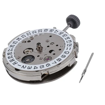 За Miyota 8215 Механизъм 21 Скъпоценен камък Автоматична ръчна настройка на датата на точност ръководят механизъм за Смяна на часа