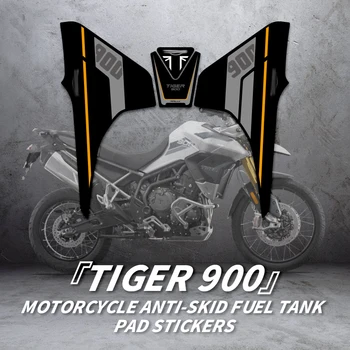 За TRIUMPH TIGER 900 Аксесоари За Мотоциклети Украса на газова бутилка от 3 m Зад Лепкави Стикери За Резервоара Комплекти Защитни Стикери