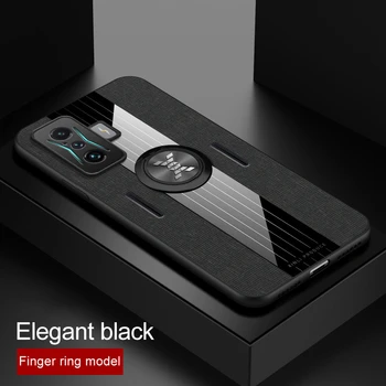 За Xiaomi Poco F4 GT 5G Case Луксозен Автомобил Магнитен Държач Кожен Калъф За Телефон POCO Poko Little F4GT F 4 GT Защитно Делото