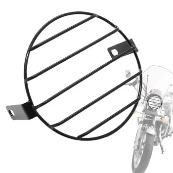 Защита капак, фарове, Мотоциклетът е кръгла решетка за защита от светлината, инструмент за велосипеди, Мрежести решетки за фаровете е в стил ретро елементи