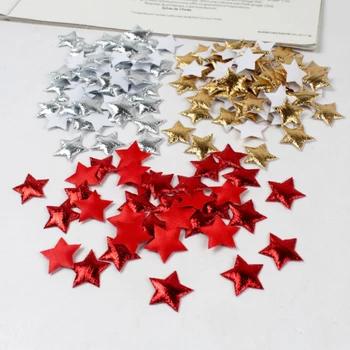 Златни / сребърни звезди за декор Коледно парти Звезда от вспененной тъкан, картички за албуми със собствените си ръце, Бижута и аксесоари