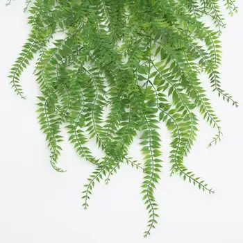 Изкуствени растения за вътрешен двор, реалистична изкуствена плакучая върба, която не изисква грижи, Имитация на растения за украса на стени, Орхидея