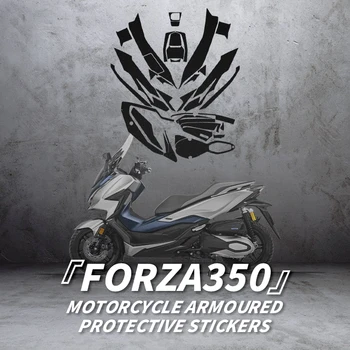 Използва се За HONDA FORZA350 2023 година на Издаване Велосипедна Броня Защитно украса Комплекти Стикери на Пластмасови детайли на каросерията на двигателя