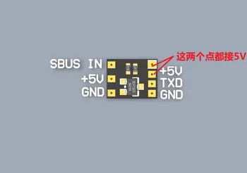 Инвертор SBUS ще спаси панел Sbus за управление на полета F411 F405 от падане на резервни части за самостоятелно ремонт