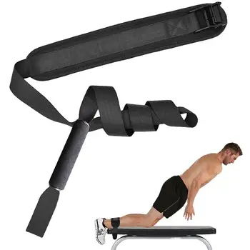 Каишка NordicHamstring Curl за упражнения на краката, пояс с неопреновой пълнеж, спортен инвентар за коремни преси