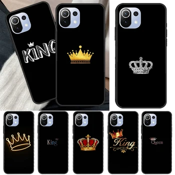 Калъф Queen King Crown За POCO X5 X3 X4 F5 Pro F3 F4 GT C40 M5s Калъф За Телефон Xiaomi 13 11T 12T Pro 12 Lite