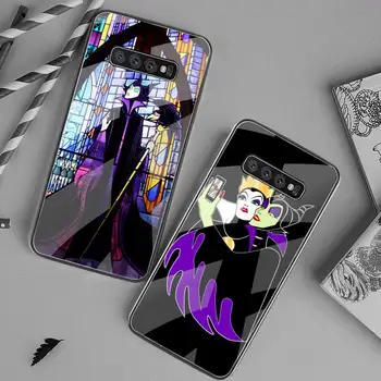 Калъф За Телефон Maleficent The Witch От Закалено Стъкло За Samsung S20 Ultra S7 S8 S9 S10 Note 8 9 10 Pro Plus Cover