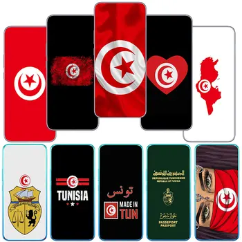 Калъф с карта хартата на Тунис за телефон Infinix Hot 10i Note 11 10 Pro 9 Play 10T за Tecno Spark 8C 8P 5 6 8 Мек калъф