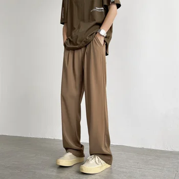 КАПМЕНТЫ Корейски Модерни Всекидневни Спортни Панталони 2023 Мъжки Y2k Стилът Harajuku Дизайнерски Многослойни Панталони Японски Улични Панталони За Джогинг