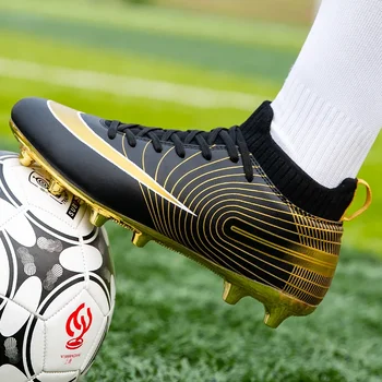Качествени футболни обувки Chuteira Society Haaland на Едро на футболни Обувки, Футболни Мини Модни футболни обувки за мини футбол Спортни маратонки за футзала