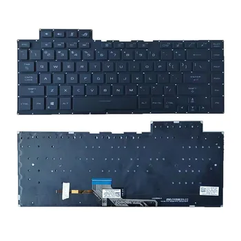 Клавиатура за Лаптоп ASUS ROG Zephyrus M15 GU502L GU502LU GU502LV GU502LW GU502LWS V184626K Черна С Осветление и Без Рамка