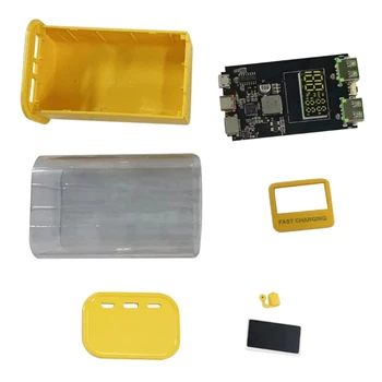 Корпус за зареждане на батерията САМ Phone 21700, захранване Type C microUSB, отделението блок за смартфон, таблет W3JD