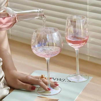 Кристална чаша, комплект чаши за червено вино, домашен дъгата на чаша за шампанско, висококачествен чаша за коктейли, Вино чаша за коктейли, Кухненски бар