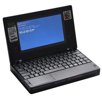 Лаптоп с DOS система Book8088, CGA графична карта, ретро компютър, съвместима с IBM PC XT, микрокомпютър с процесор 8088, принцип на работа Горещ