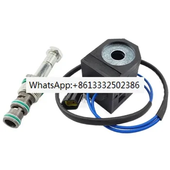 Макара електромагнитен клапан на багер DH DX55 DX150 DX215 DX225 DX300-5/7/9 макара електромагнитен клапан leader Safety lock
