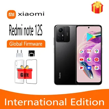 Международно Издание на НОВИ Xiaomi Redmi Note 12S NFC 108-Мегапикселова Камера 90 Hz AMOLED DotDisplay Хелио G96 33 W Бързо Зареждане