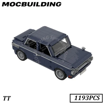 Модел на автомобила MOC Строителни Тухли Дисплей DIY Модел на Дизайн за Сглобяване на Играчки, Подаръци