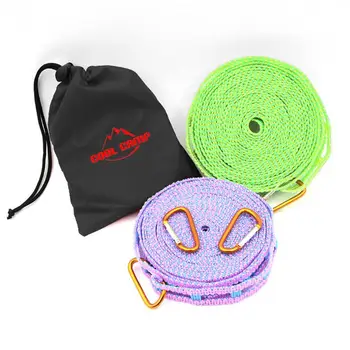 Модерен шнур за палатки сгъваема, с широко приложение, въже за дрехи за къмпинг, въжета за палатки стълба тип