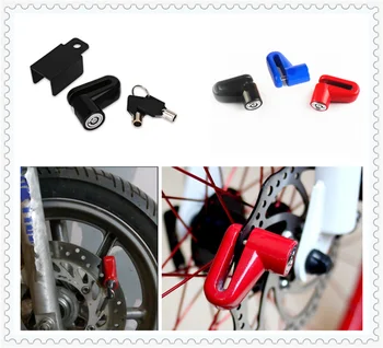 Мотоциклети, скутери, велосипеди колело, противоугонный заключване на спирачния диск за HONDA CBR250R VFR 1200 F ST 1300 Black SpiRit