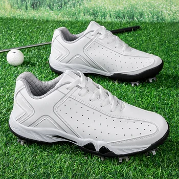 Мъжки И дамски обувки за голф Професионално облекло за голф, за мъже, размери 36-46, маратонки за голфъри, мъжки спортни обувки