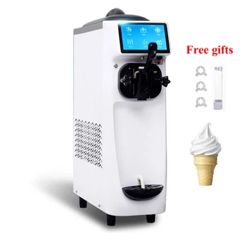 Настолна машина за Сладолед, Напълно Автоматична Машина За производство на Мек Сладолед, Търговски Автомат За Продажба на Йогуртового на Сладолед