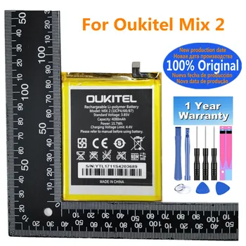 Нов Оригинален висок Клас Батерия За Мобилен Телефон Oukitel Mix 2 Mix2 4080mAh Резервни Батерии Batteria + Номер за Проследяване