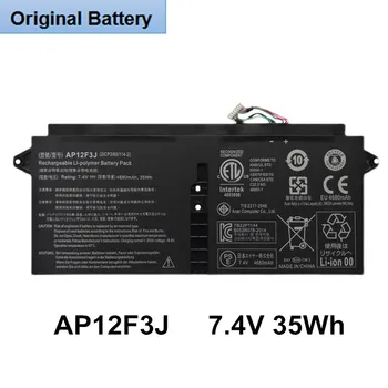 Нова оригинална Батерия за лаптоп AP12F3J 7,4 V 35Wh Оригинален За Acer Aspire S7-391 S7-392 S7-393 13,3-Инчов 13 