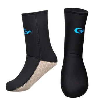 Нови 5-миллиметровые неопренови чорапи за гмуркане и плуване, топли нескользящие чорапи за сърфиране, сгъстено плажни чорапи за водни спортове, Чорапи за гмуркане