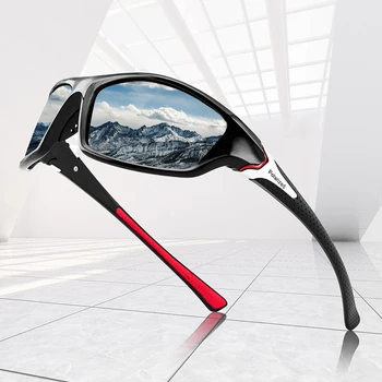 Нови луксозни поляризирани слънчеви очила Мъжки слънчеви очила за шофиране Реколта Класически слънчеви очила за пътуване и риболов
