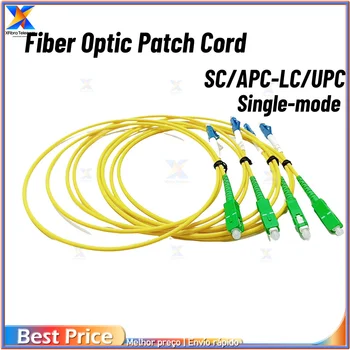 Оптичен Пач кабел, Симплексный SC, APC-LC, UPC, оптичен Кабел, 3.0 мм, 1 m, 2 m, 3 M, 5 м, 10 м
