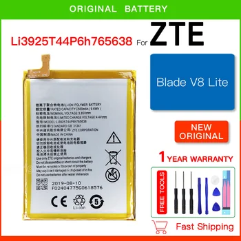 Оригиналната работа на смени Батерия 2500 ма Li3925t44p6h765638 Батерия За 5,0-инчов Телефонни Батерии ZTE BLade V8 Lite