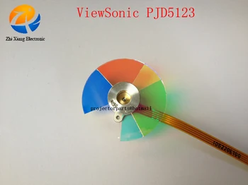 Оригинално Ново цветно колело проектор за Viewsonic PJD5123, резервни части за проектор, аксесоари Viewsonic PJD5123, Безплатна доставка
