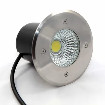 Подземен лампа COB LED с мощност 20 W, led spot лампа за градина, двор, водоустойчив IP67, диаметър 120 мм, AC85-265V