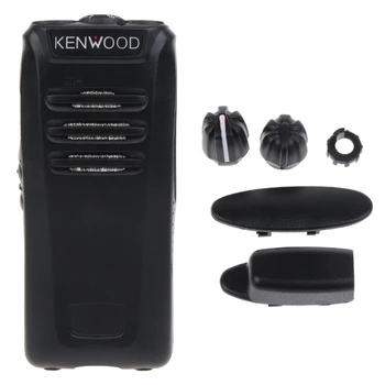 Подмяна на корпуса на Корпуса + Смяна на дръжки, Подходящи за kenwood NX340 NX240 Преден Корпус Ремонтирана Радио Dropship