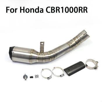 Подходящ за Honda CBR1000RR CBR1000 RR CBR 1000 RR Mmotorcycle Изпускателната тръбен накрайник на Ауспуха Пълна система