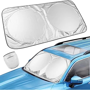 Покриване на предното стъкло на превозното средство сенника на предното стъкло, Блокиращите защитен екран салон, Сгъваем Отражател