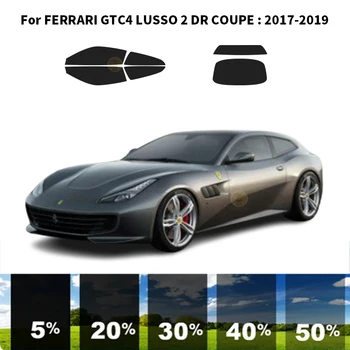Предварително Обработена нанокерамика car UV Window Tint Kit Автомобили Прозорец Филм За FERRARI GTC4 LUSSO 2 DR COUPE 2017-2019
