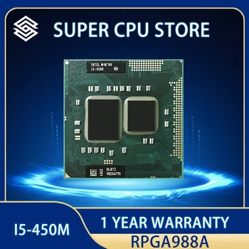 процесор lntel Core i5 450M за лаптоп 2.40 Ghz i5-450M Двуядрен процесор PGA988 Мобилен rPGA988A