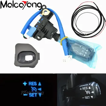 Синя led Ключ круиз-контрол на Toyota Prado 4000 GRJ120 03-09 Черно прахоустойчив калъф 45186-58020-E0 84632-34017 84632-34011