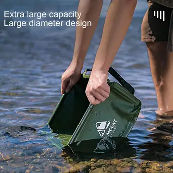 Складное кофа с обем 13/15 л, водоустойчив преносим квадратна буре за съхранение, пътна чанта за съхранение на вода, водоустойчива чанта за вода