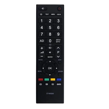 Сменете Дистанционно Управление CT-90326 за телевизор Toshiba CT-90380 CT-90336 CT-90351 LCD LED 3D HDTV Smart TV Лесен За използване