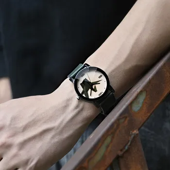 Стилни Спортни кварцови часовници с Високо качество в Британския стил, Класически Моден Кварцов часовник Saat Erkek Кол Saati мъжки часовник